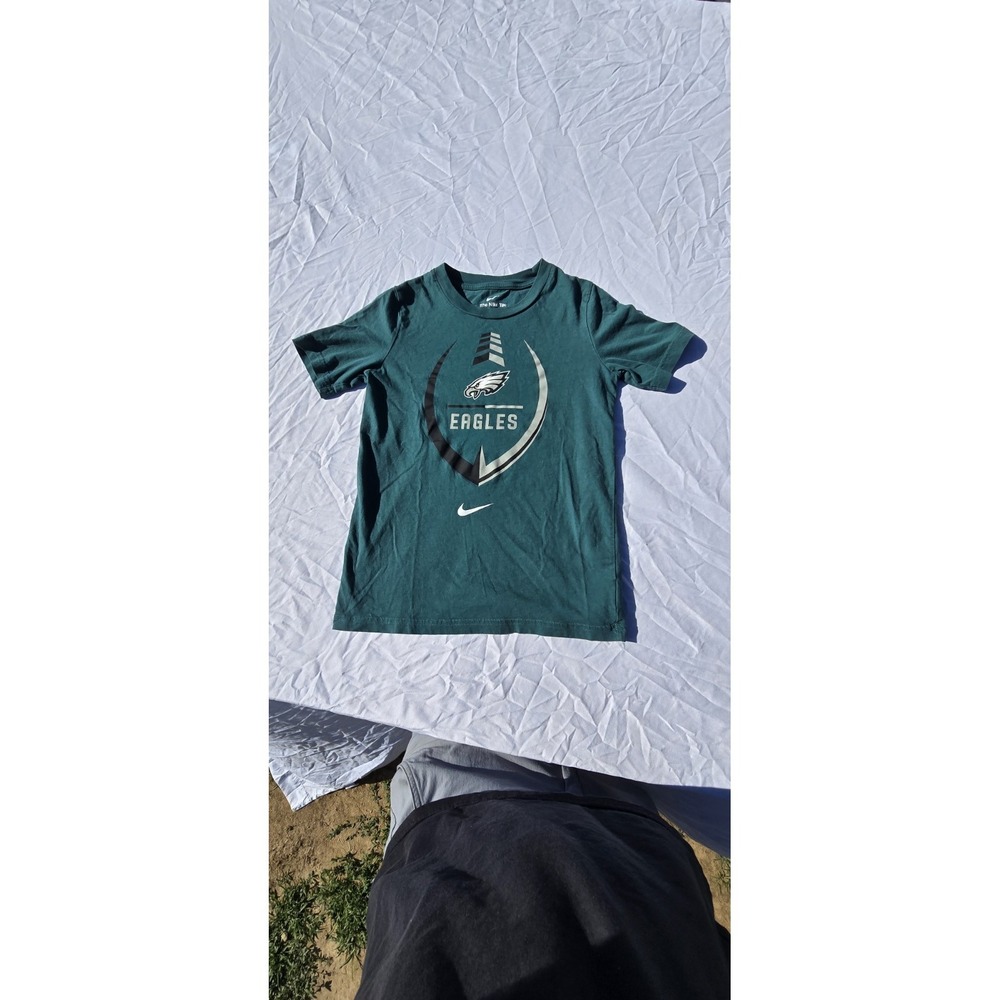 Green The Nike Tee Philadelphia Eagles Logo Size Small